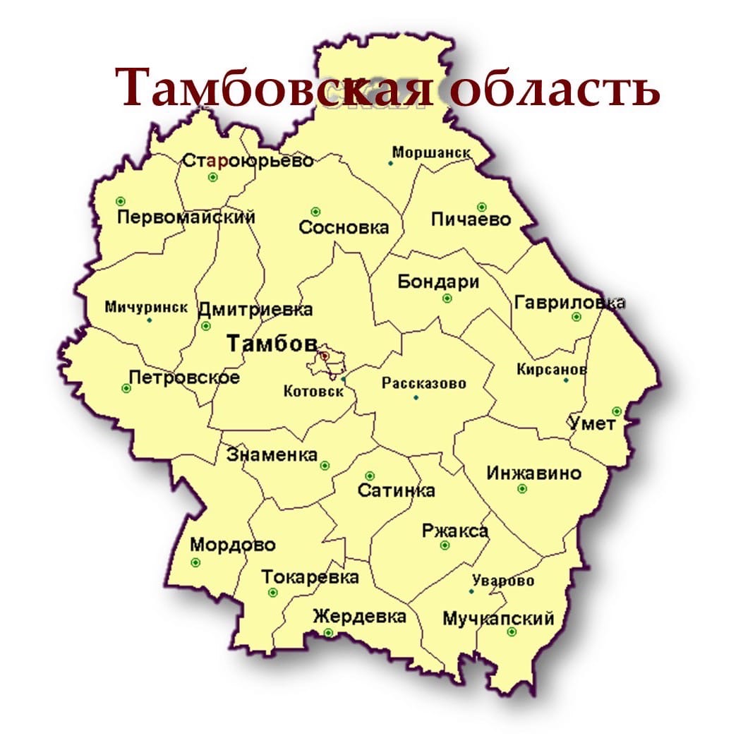 karta tambovskoy oblasti