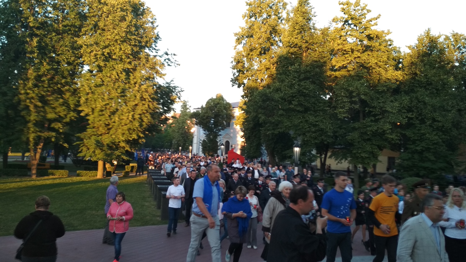 Свеча памяти в Тамбове 22 июня 2018