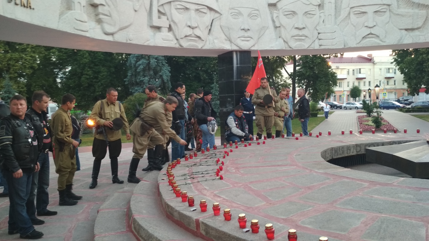 Свеча памяти в Тамбове 22 июня 2018